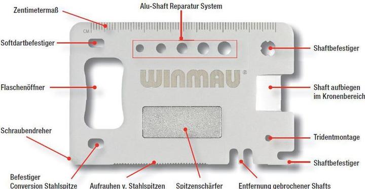 Produktbild Winmau Dart Multi-Tool