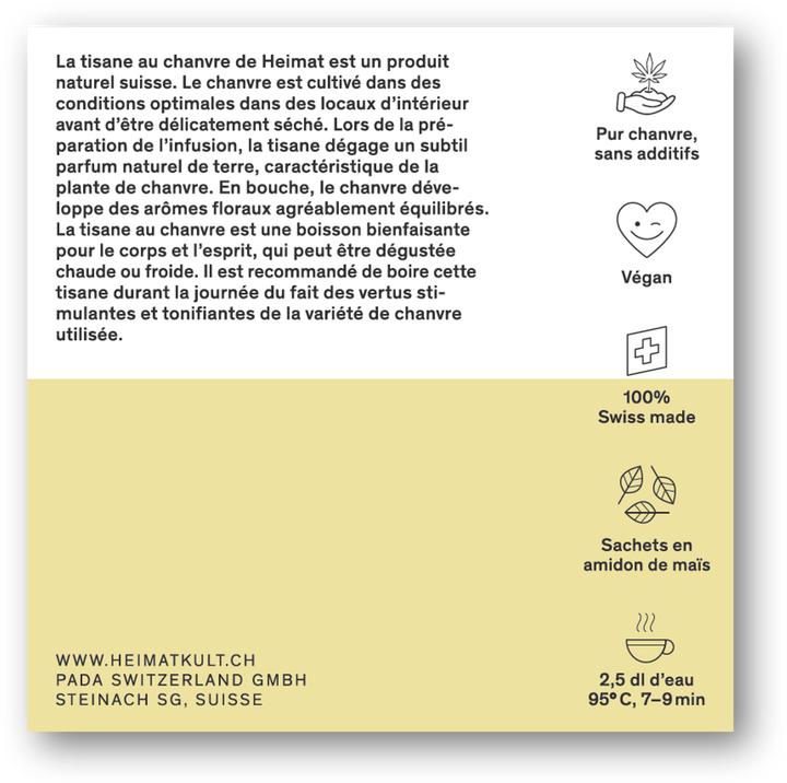 Produktbild Heimat Hanftee Focus (Good Day) (20 g)