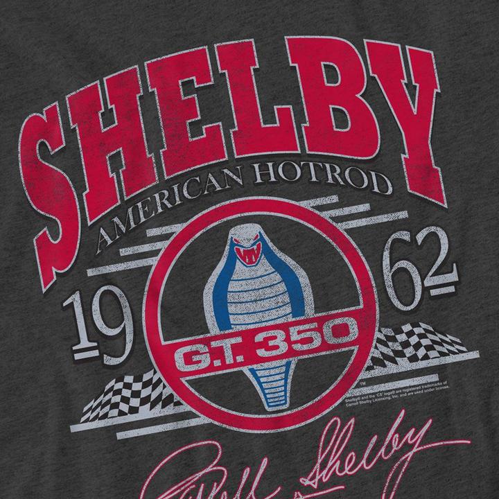 Produktbild Carroll Shelby Hotrod Arched TShirt meliert (M)