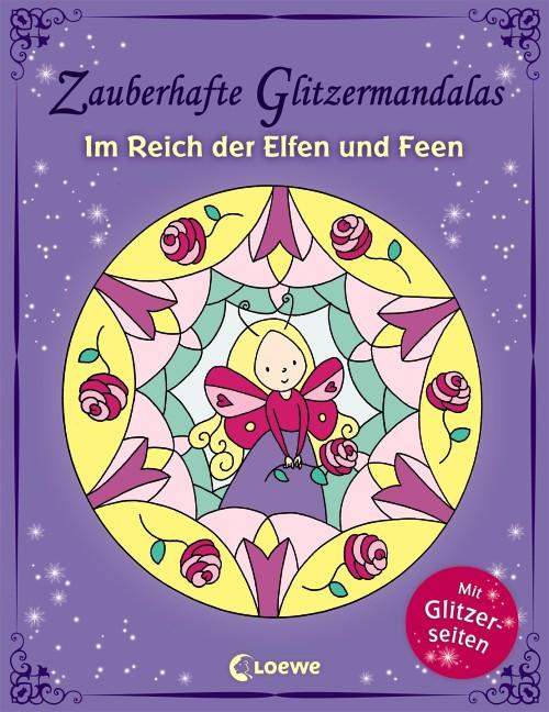 Produktbild Zauberhafte Glitzermandalas - Im Reich der Elfen und Feen