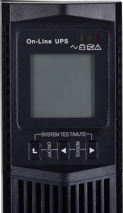 Actual product image GreenCell RTII 1000VA 900W for Server Rack Black - Online UPS (1000 VA, 900 W, Online double converter UPS)