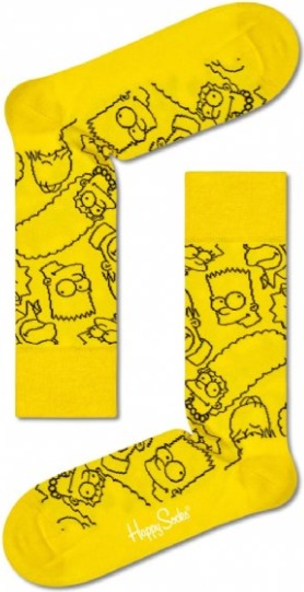 Actual product image Happy Socks The Simpsons Family (Single pack, 41 - 46)