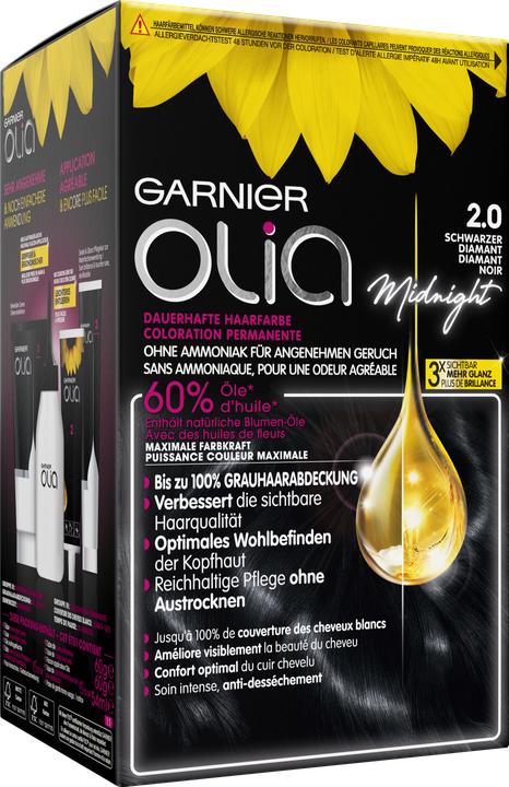 Produktbild Garnier Olia (2 Schwarzer Diamant)