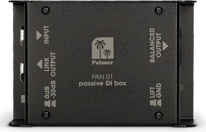 Immagine prodotto Palmer Audio DI Box passivo a 1 canale Pro PAN (Scatola DI)
