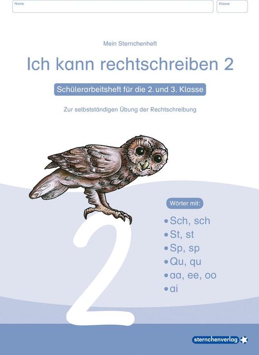 Produktbild Ich kann rechtschreiben 2. Schüler-Arbeitsheft für die 2. und 3. Klasse (Deutsch, Katrin Langhans, Peter Schultz, 2010)