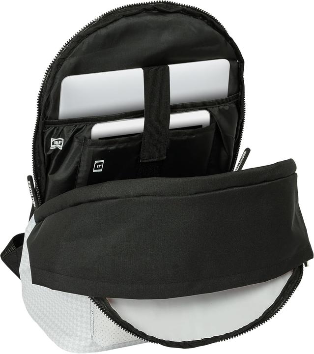 Actual product image Real Madrid CF Laptop Backpack Real Madrid C.F. 24/25 White Grey 31 x 44 x 18 cm 15,6