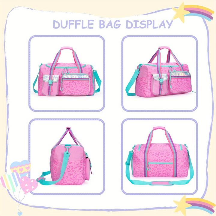 Produktbild Only-Bags.Store Schicker Seesack mit Schuhfach und Nassfach - strapazierfähige, leichte Nylon-Turn- und Reisetasche