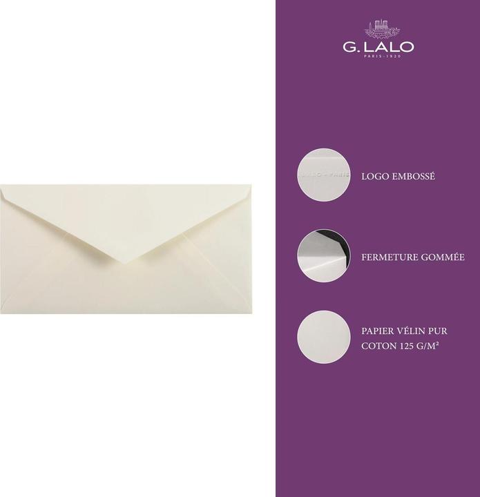 Actual product image Clairefontaine Envelopes (DL, 180x)