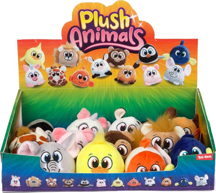 Toi-Toys Plush Plush Baldier -Cutest Eyes- 8Cm 12Ass (8 cm)