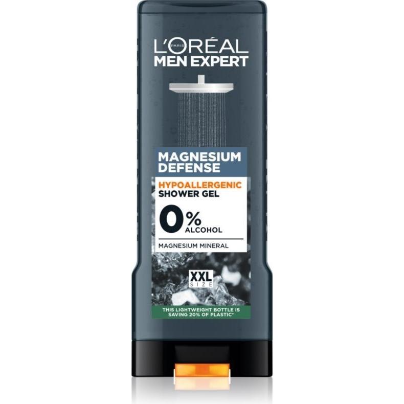 L'Oréal Paris, Duschmittel, Loreal Men Expert Magnesium Defence Duschgel für Männer 400ml (400 ml)