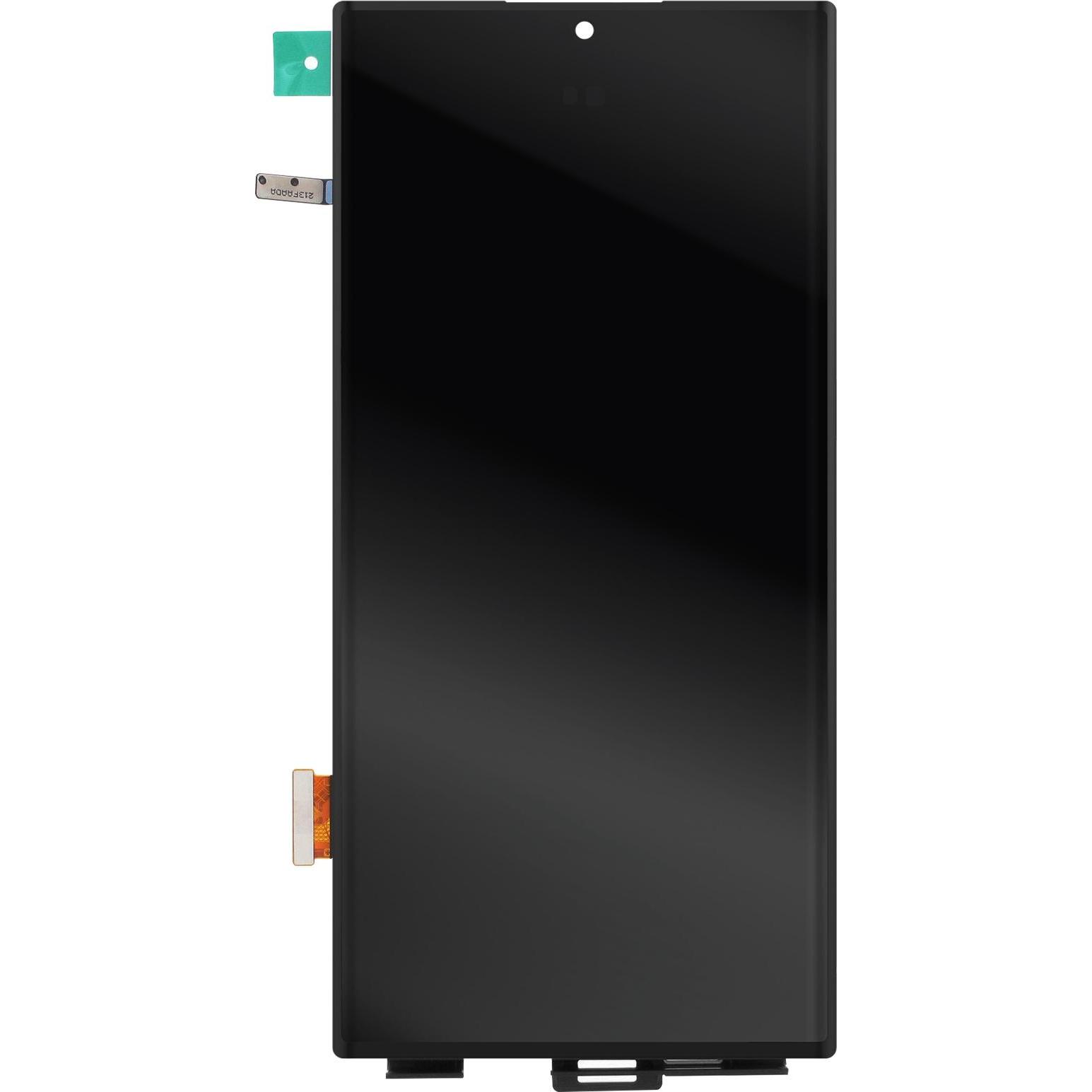 Samsung Dynamic AMOLED Komplettdisplay Galaxy S22 Ultra, Mobilgerät Ersatzteile, Schwarz
