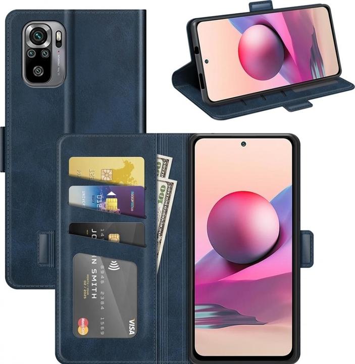 Actual product image Screenguard Xiaomi Redmi Note 10S CardLounge Leather Case (Xiaomi Redmi Note 10S)
