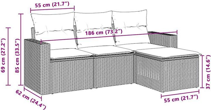 Produktbild vidaXL Kareem