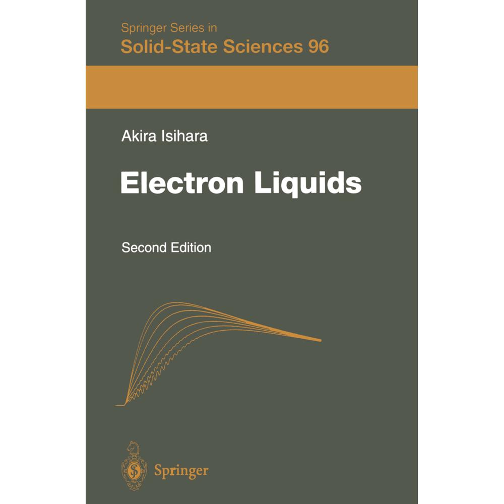 Electron Liquids, Fachbücher von Akira Isihara