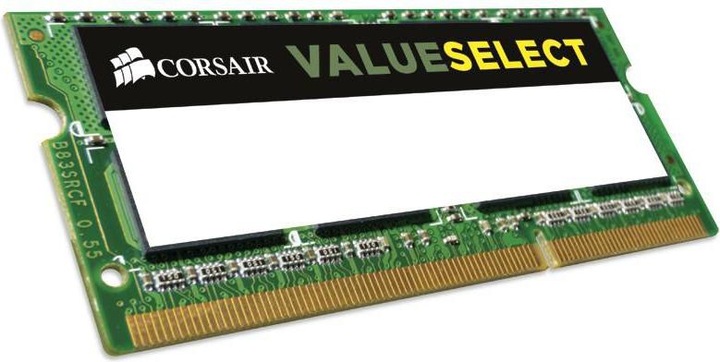Actual product image Corsair ValueSelect (1 x 8GB, 1333 MHz, DDR3-RAM, SO-DIMM)