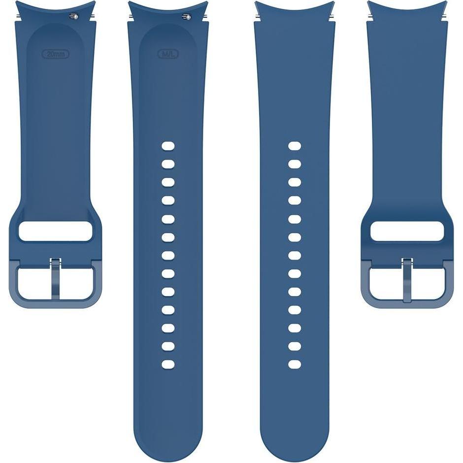 Thumbnail - König Design Silikon Armband 20mm Uhrenarmband für Samsung Galaxy Watch 4 5 Classic Pro Loop (20 mm, Silikon), Uhrenarmb...