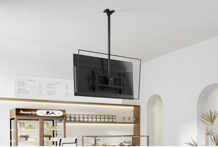 Produktbild SpeaKa Professional SP-TVCM-550 TV-Deckenhalterung Höhenverstellbar 109.2 cm 43 (Decke, 50 kg, 43" - 86")