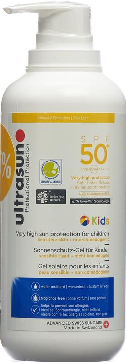 Ultrasun Kids (Sun gel, SPF 50+, 400 ml)