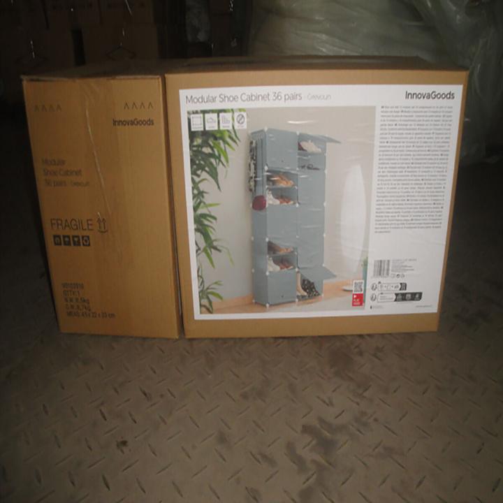 Actual product image InnovaGoods Portable modular shoe rack