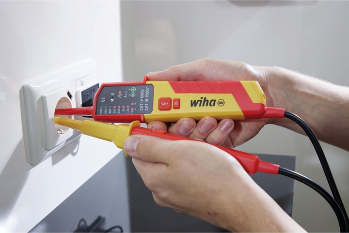 Produktbild Wiha Spannungs- und Durchgangsprüfer (CAT IV 600V, CAT III)