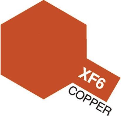 Actual product image Tamiya Acrylic paint XF-6 copper