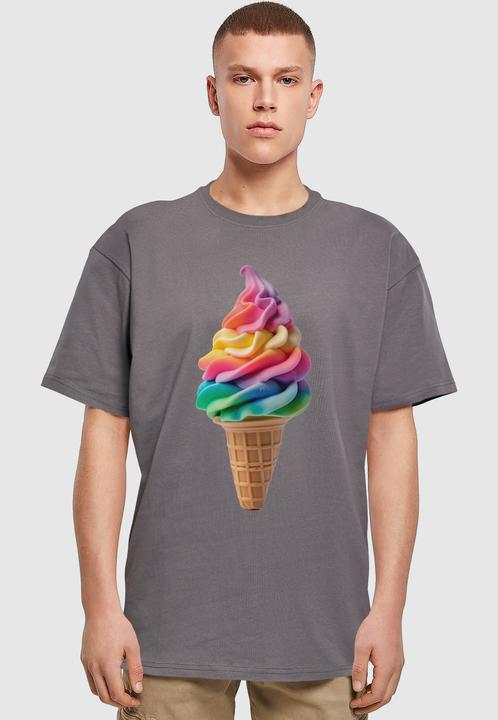 Produktbild Merchcode Pride Scoops Heavy Oversized T-shirt - 170399 (3XL)
