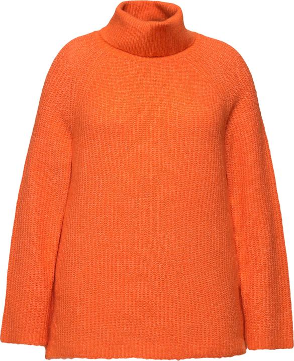 Produktbild Ulla Popken Pullover, Rippstrick, Rollkragen, Langarm, recycelt (56)