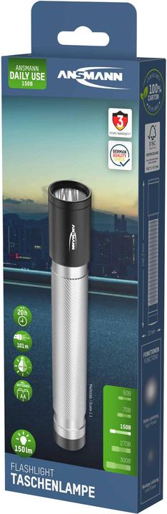 Actual product image Ansmann LED torch Daily Use 150B incl. 2xAA (2.20 cm, 150 lm)