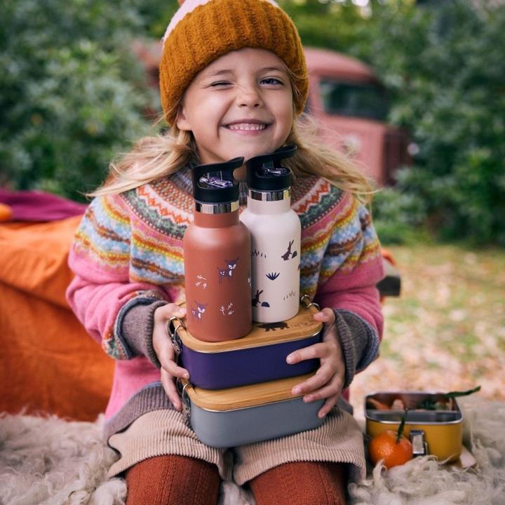 Actual product image Fresk Thermal bottle, Indigo Dots 350ml (0.35 l)