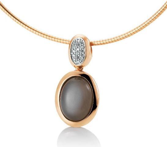 Immagine prodotto Breuning Ciondolo - E.MONDSTEIN SILVER MOON/Brill. 0,088 Ct. H/si (585, - Oro)