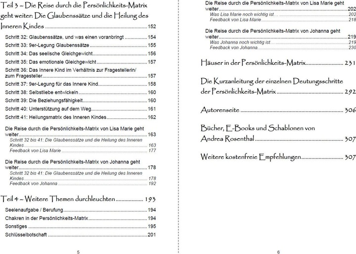 Produktbild Die Deutung der Persönlichkeits-Matrix mit Lenormandkarten (Deutsch, Andrea Rosenthal, 2021)