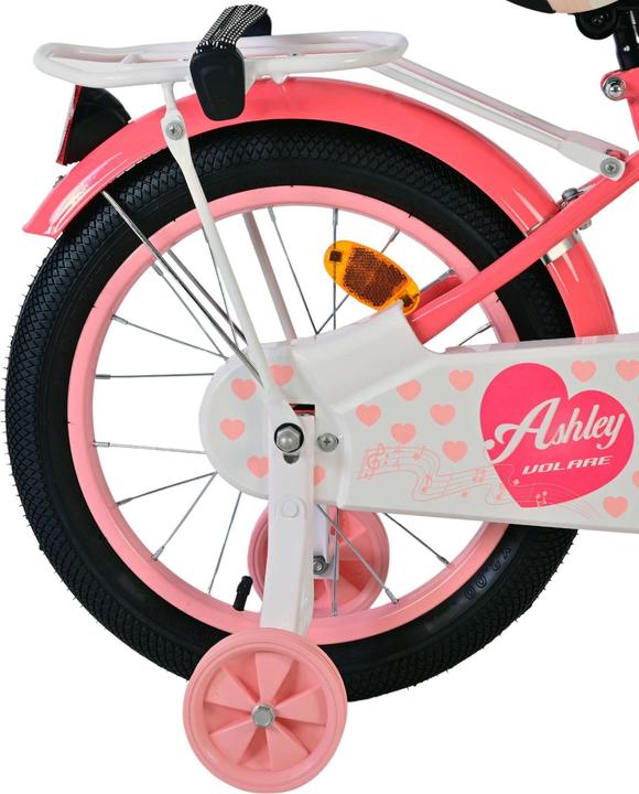 Actual product image Volare - Children's Bicycle 16 - Ashley Dark Pink (51642) (16")