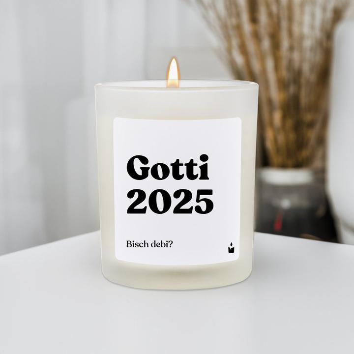 Produktbild Chatty Candles Duftkerze Woody Gotti 2025. Bisch debi?