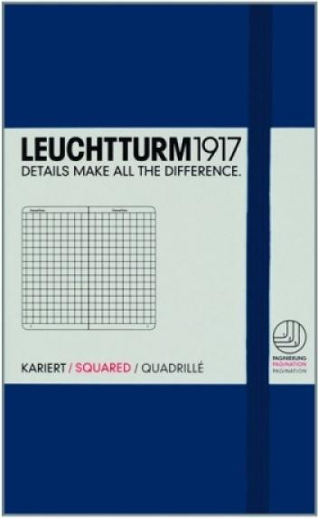 Actual product image Leuchtturm1917 Pocket, Hardcover (A6, Checked)