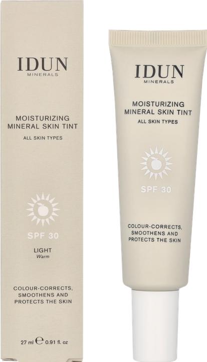 Image du produit IDUN Minerals Minerals Moisturizing Skin Tint SPF 30 Gamla Stan Light crème (Crème solaire, SPF 30, 27 ml)