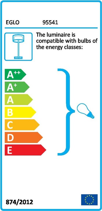 Label énergétique EGLO Fondachelli (E27)