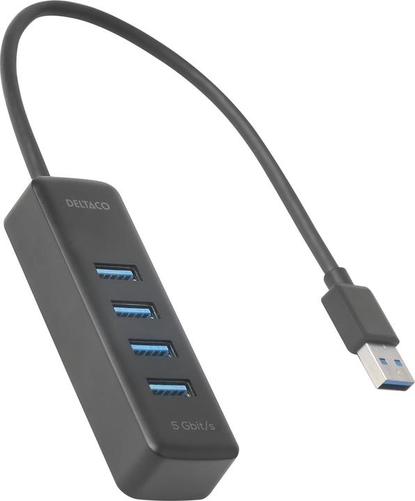 Immagine prodotto Deltaco UH-734 (USB-A, 4 porte)