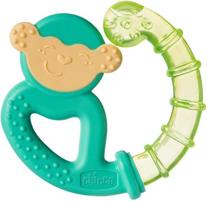 Chicco Anneau de dentition Fresh - Singe et fauve - 4m