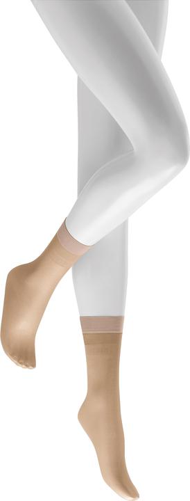 Actual product image Hudson Glamour 20 (3-pack) ankle socks, colour 014 skin, size 39-42 (Single pack, 39 - 42)
