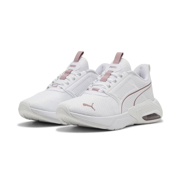 Puma blanc-or rose