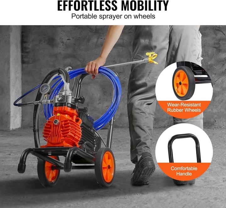 Actual product image Vevor Airless Paint Sprayer