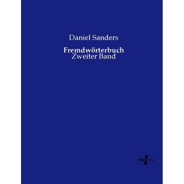Fremdwörterbuch, Fachbücher von Daniel Sanders