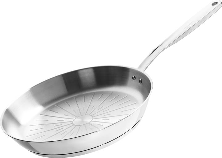 Actual product image Fiskars All Steel Pure Frying Pan 28cm (28 cm, Frying pan, Stainless steel)