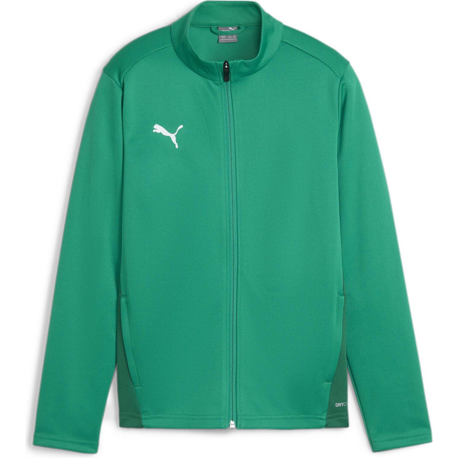 Puma, Jungen, Laufjacke, teamGOAL Training Jacket Jr (140), Grün, 140