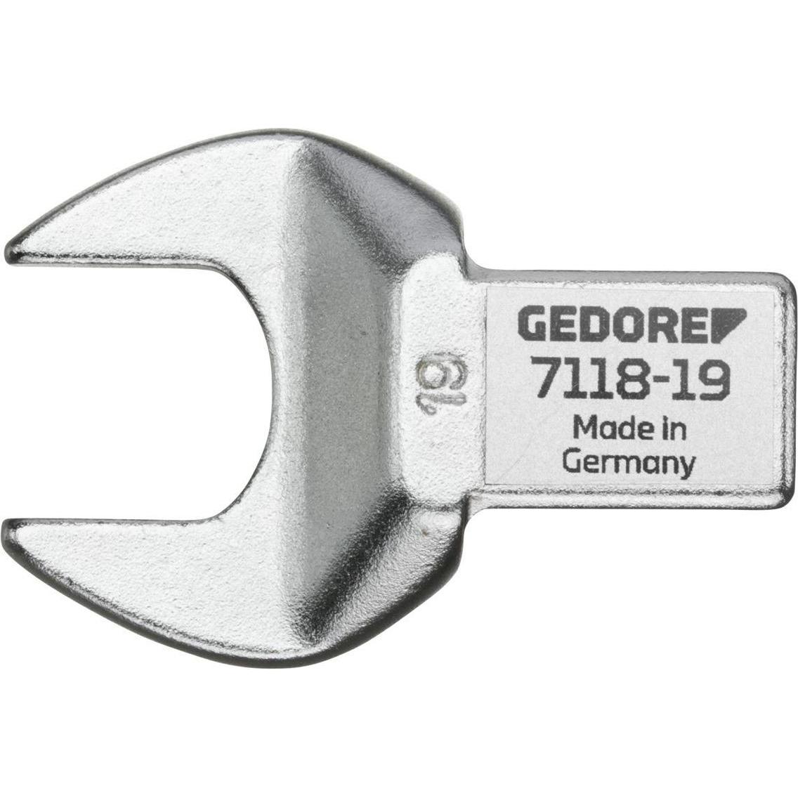 Thumbnail - Gedore, Drehmomentschlüssel, 7118-27 Einsteckmaulschlüssel SE 14x18 27 mm (1/4")