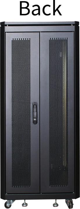 Actual product image Logon RSL26U61BL Vrijstaande rek 26U 600kg Zwart rack (26 RU, 19 inch rack)