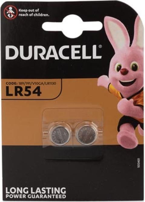 Image du produit Duracell Electronique (2 pcs, AG10 / LR54 / LR1130 / V10GA, 65 mAh)