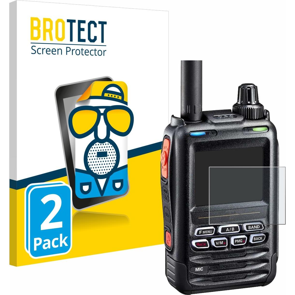 BROTECT Entspiegelungs-Schutzfolie Displayschutz Matt, Walkie-Talkie Zubehör