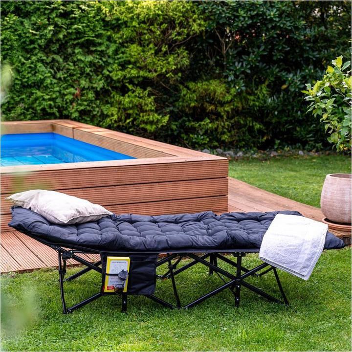 Produktbild Dönges Feldbett klappbar mit Matratze, 200kg mit Tragetasche