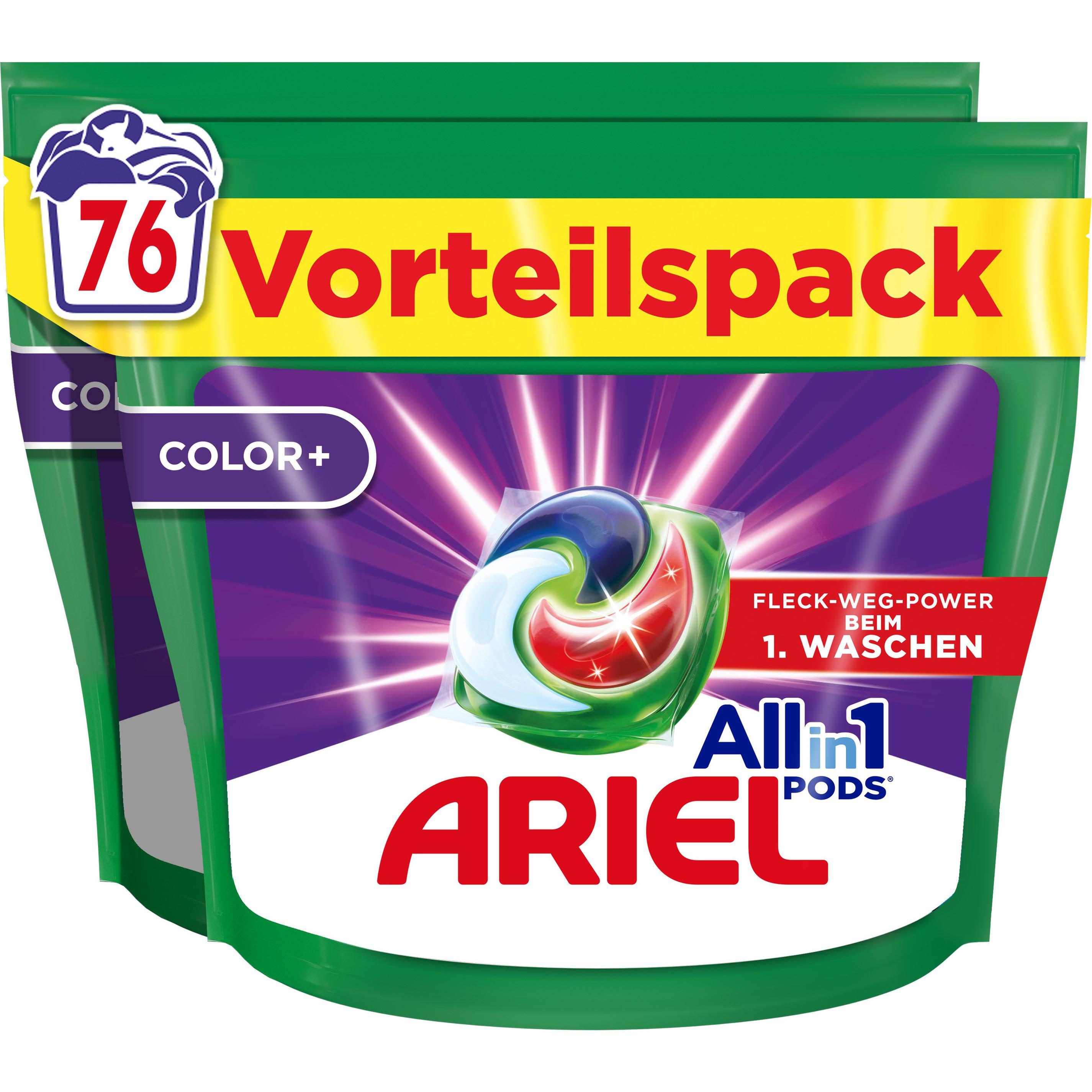Ariel All-in-1, Waschmittel + Textilpflege